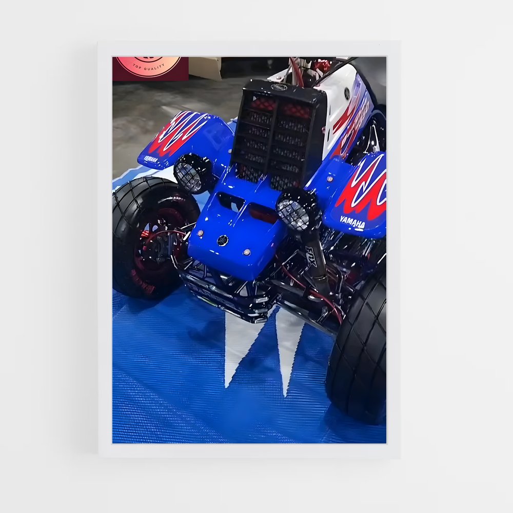 Poster Banshee Racer – affiche Yamaha (vue 3)
